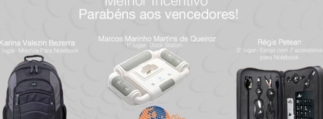 Ganhadores do Concurso Cultural Melhor Incentivo WLC