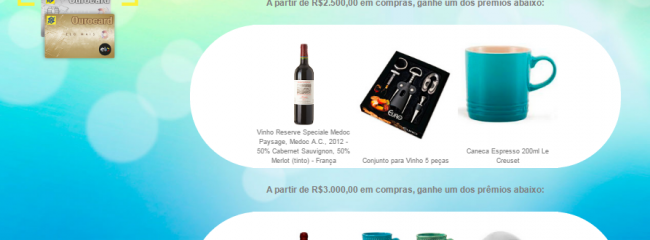 Campanha de inverno: Grupo WLC e Dotz Ourocard ELO.